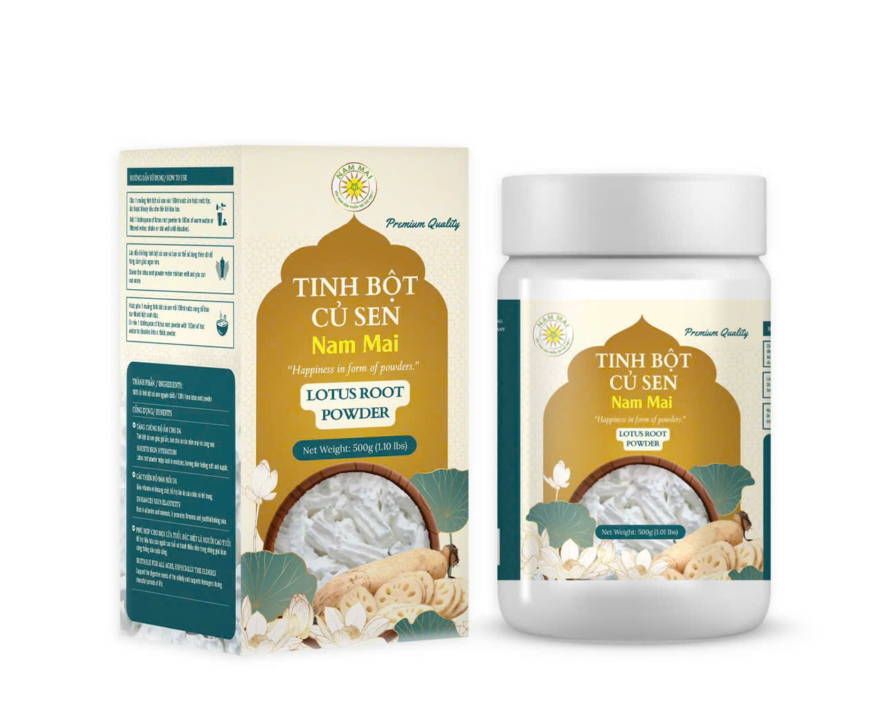 Bột củ sen Nam Mai (500g)